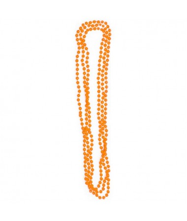Neon Bead Necklaces Orange BUY